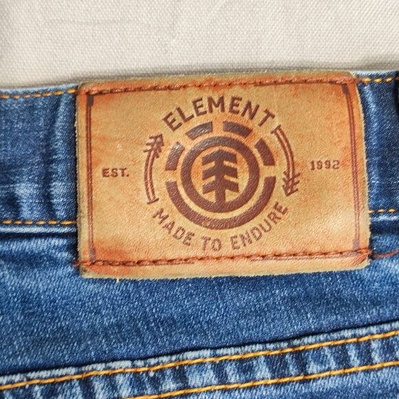 Element Owen jeans men's size 28 denim blue stretch tapered fit - Picture 5 of 15